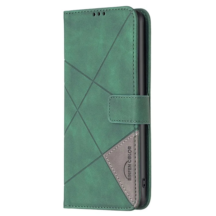 BINFEN COLOR BF05 For Honor 100 5G Cell Phone Case Imprinted Leather Wallet Protective Cover