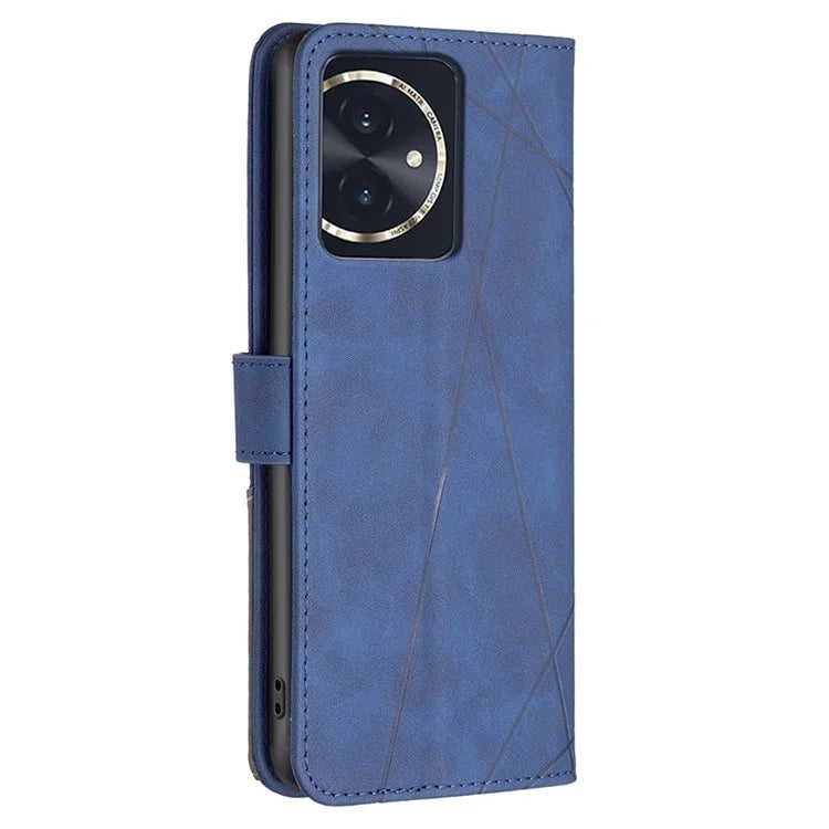 BINFEN COLOR BF05 For Honor 100 5G Cell Phone Case Imprinted Leather Wallet Protective Cover