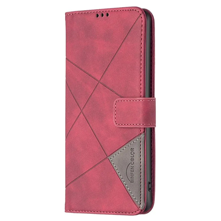 BINFEN COLOR BF05 For Honor 100 5G Cell Phone Case Imprinted Leather Wallet Protective Cover