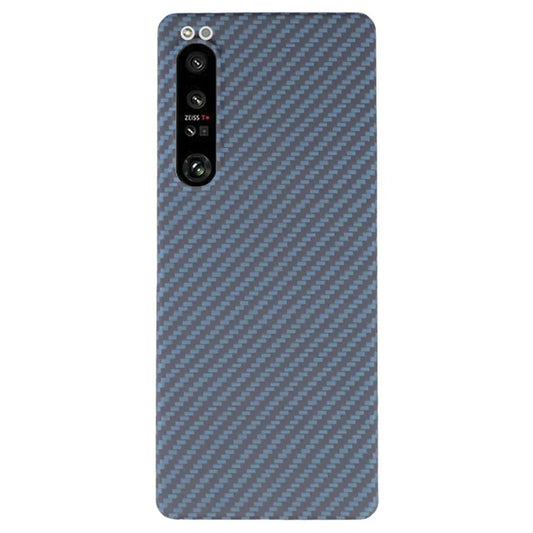 For Sony Xperia 1 IV 5G Case 1500D Coarse Texture Aramid Fiber Slim Phone Protective Cover (Big Rear Lens Hole)