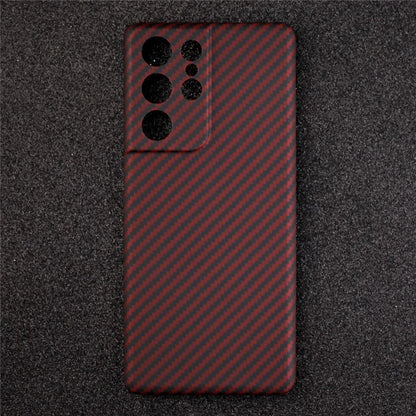 For Samsung Galaxy S22 Ultra 5G Cell Phone Case 1500D Coarse Texture Anti-fall Cover with Precise Cutout