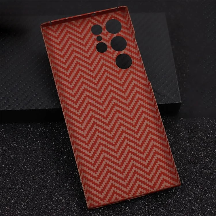 For Samsung Galaxy S21 Ultra 5G Cell Phone Case M-Waved Texture Cover with Precise Cutout
