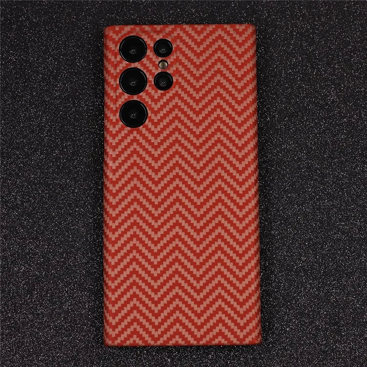 For Samsung Galaxy S21 Ultra 5G Cell Phone Case M-Waved Texture Cover with Precise Cutout