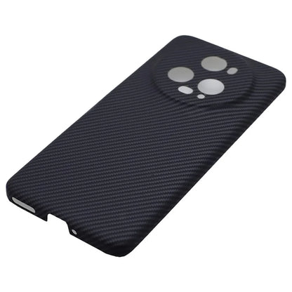 For Honor Magic5 Pro Shockproof Case 600D Fine Textured Aramid Fiber Precise Cutouts Black Phone Cover
