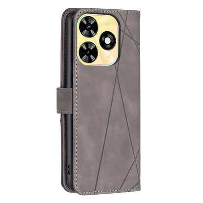 BINFEN COLOR BF05 For Transsion Tecno Spark Go 2024 4G / Spark 20C / Pop 8 Imprinted Phone Case Wallet Stand Leather Cover