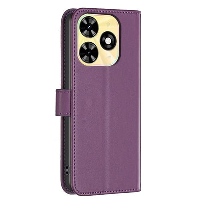 BINFEN COLOR BF17 For Transsion Tecno Spark Go 2024 4G / Spark 20C / Pop 8 Wallet Phone Case PU Leather Shell