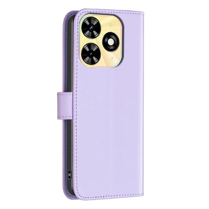 BINFEN COLOR BF17 For Transsion Tecno Spark Go 2024 4G / Spark 20C / Pop 8 Wallet Phone Case PU Leather Shell