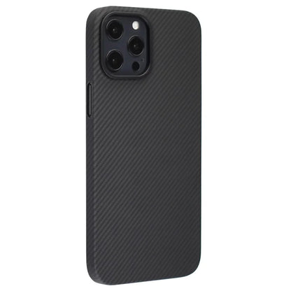Cell Phone Case for iPhone 13 Pro , Carbon Fiber Texture Aramid Fiber Cover (Big Rear Lens Hole)