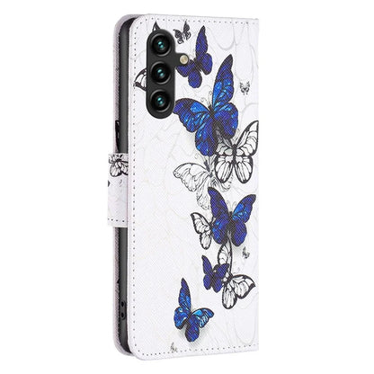 For Samsung Galaxy A35 5G Leather Case Pattern Printing Phone Wallet Cover