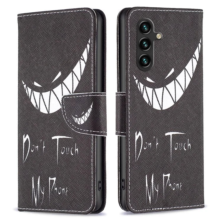 For Samsung Galaxy A35 5G Phone Case PU Leather Pattern Wallet Cover