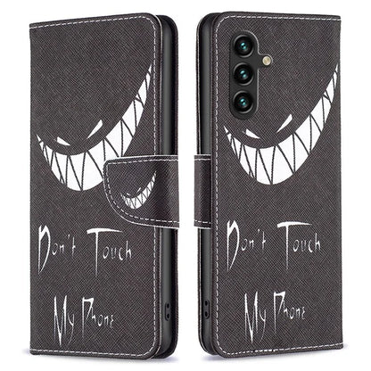 For Samsung Galaxy A35 5G Phone Case PU Leather Pattern Wallet Cover
