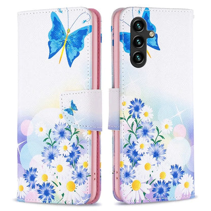 For Samsung Galaxy A35 5G Phone Case PU Leather Pattern Wallet Cover