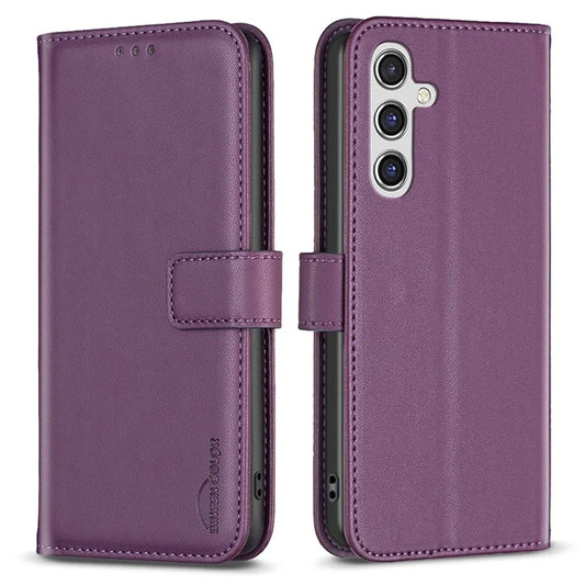 BINFEN COLOR BF17 For Samsung Galaxy A35 5G Case Wallet Leather Phone Cover