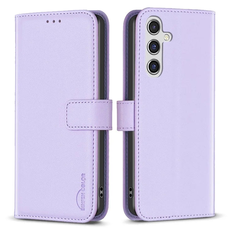 BINFEN COLOR BF17 For Samsung Galaxy A35 5G Case Wallet Leather Phone Cover