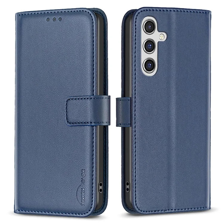 BINFEN COLOR BF17 For Samsung Galaxy A35 5G Case Wallet Leather Phone Cover