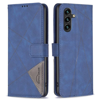 BINFEN COLOR BF05 For Samsung Galaxy A35 5G Case Wallet Imprinted Leather Phone Cover