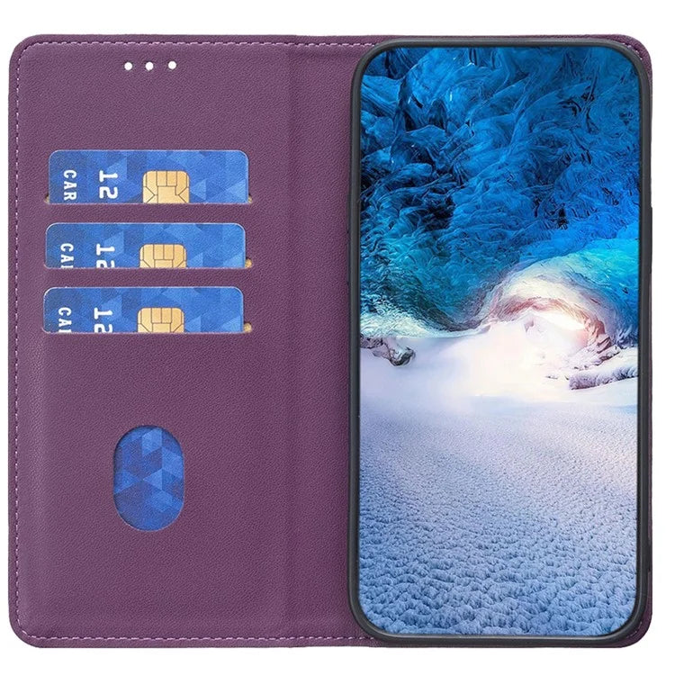 BINFEN COLOR BF18 For Samsung Galaxy A35 5G Case PU Leather Card Holder Cover