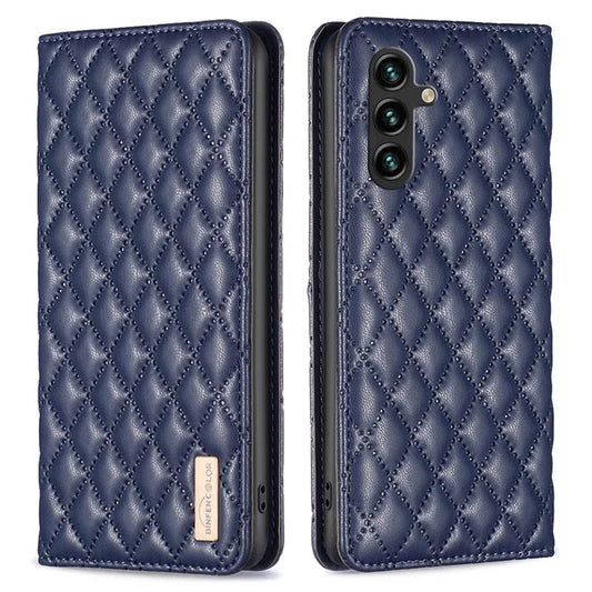 BINFEN COLOR BF Style-16 For Samsung Galaxy A35 5G Case Stand Phone Cover with Card Holder