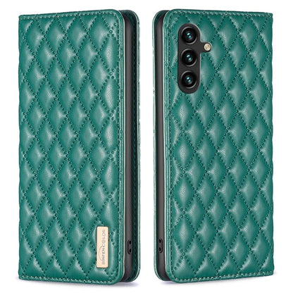 BINFEN COLOR BF Style-16 For Samsung Galaxy A35 5G Case Stand Phone Cover with Card Holder