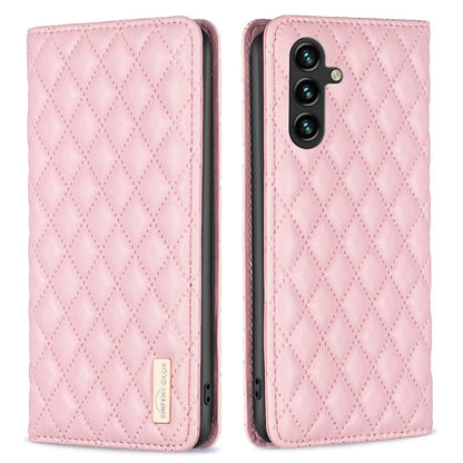 BINFEN COLOR BF Style-16 For Samsung Galaxy A35 5G Case Stand Phone Cover with Card Holder