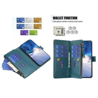 BF Style-19 For Samsung Galaxy A35 5G Case Zipper Pocket Phone Leather Cover