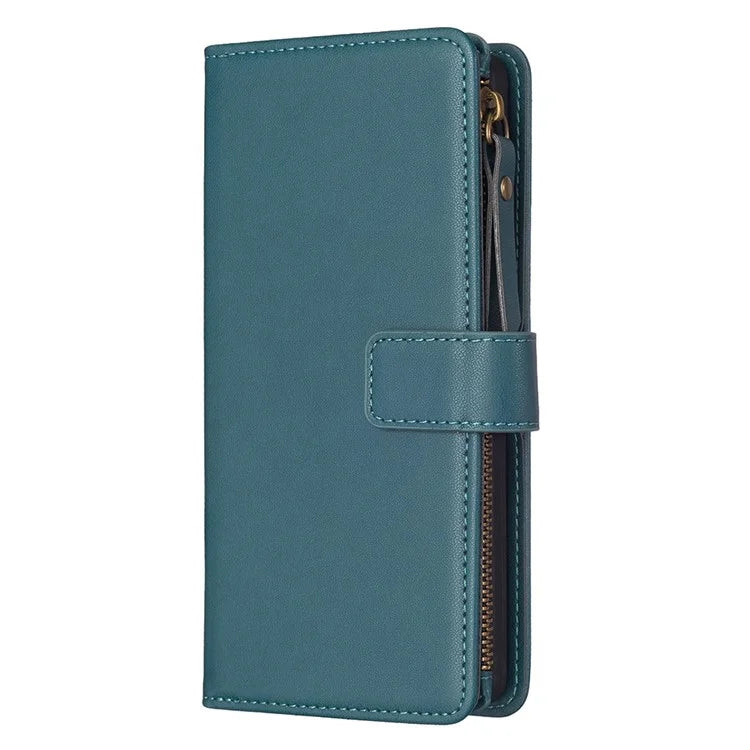 BF Style-19 For Samsung Galaxy A35 5G Case Zipper Pocket Phone Leather Cover