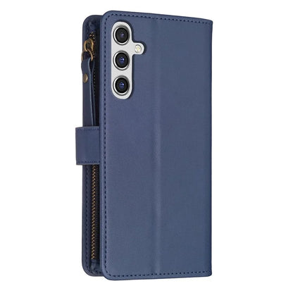 BF Style-19 For Samsung Galaxy A35 5G Case Zipper Pocket Phone Leather Cover
