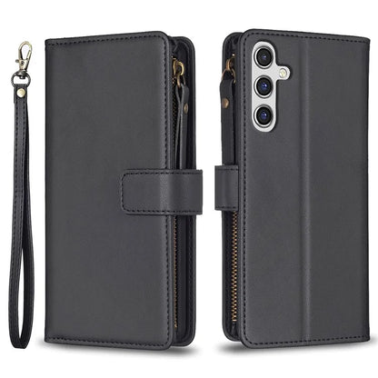 BF Style-19 For Samsung Galaxy A35 5G Case Zipper Pocket Phone Leather Cover