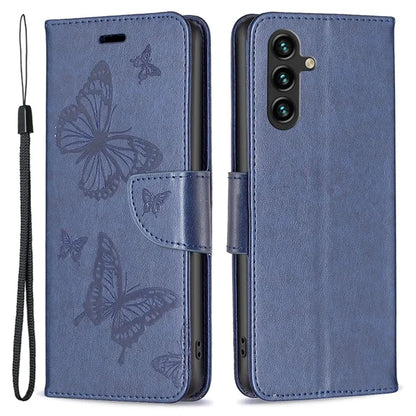 For Samsung Galaxy A35 5G Case Butterfly Imprinted Leather Cover with Stand Wallet