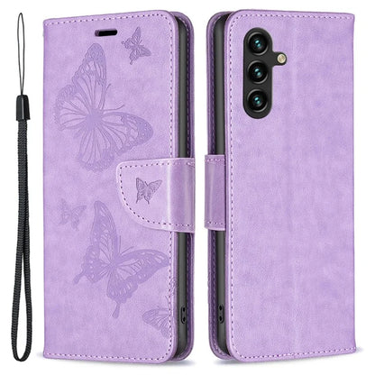 For Samsung Galaxy A35 5G Case Butterfly Imprinted Leather Cover with Stand Wallet
