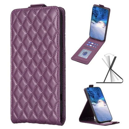 BF30 For Samsung Galaxy A35 5G Case Card Holder Vertical Flip Leather Cover