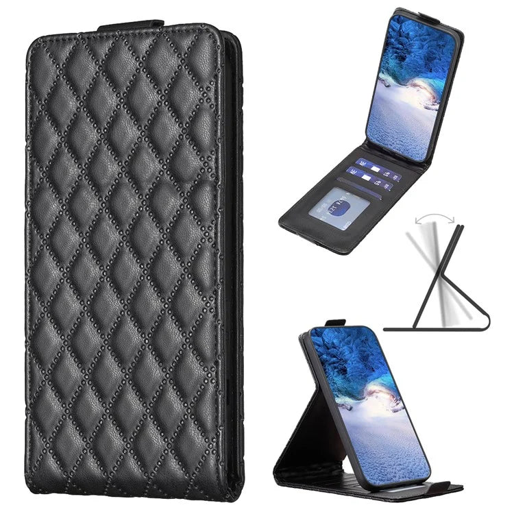 BF30 For Samsung Galaxy A35 5G Case Card Holder Vertical Flip Leather Cover