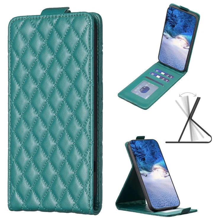 BF30 For Samsung Galaxy A35 5G Case Card Holder Vertical Flip Leather Cover