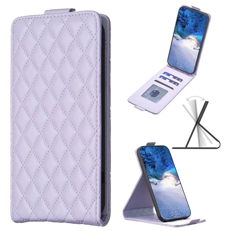 BF30 For Samsung Galaxy A35 5G Case Card Holder Vertical Flip Leather Cover