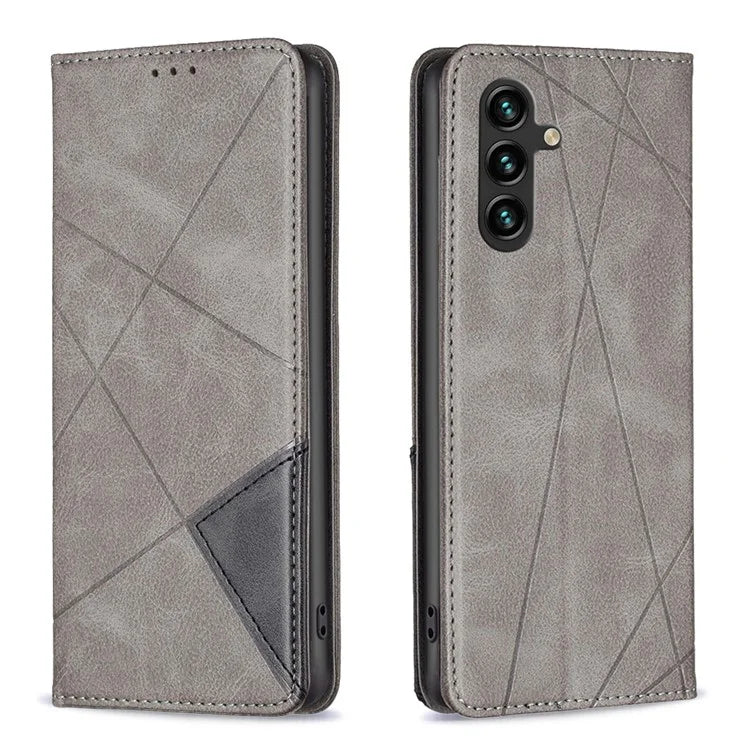 For Samsung Galaxy A35 5G Case Card Holder Magnetic Closing Leather Cover