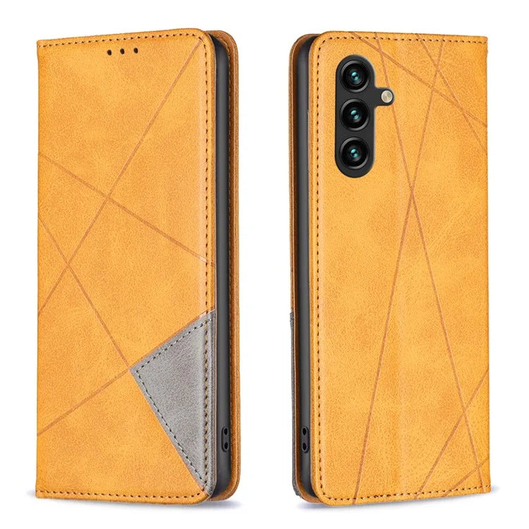 For Samsung Galaxy A35 5G Case Card Holder Magnetic Closing Leather Cover