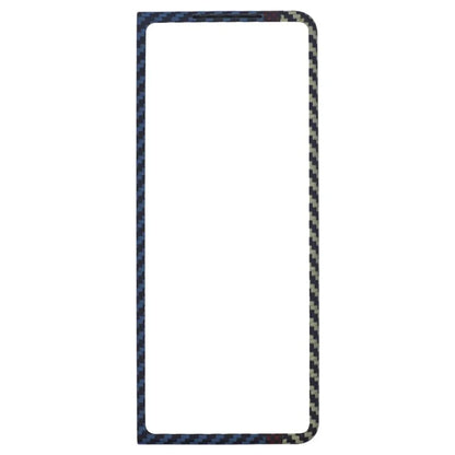 For Samsung Galaxy Z Fold4 5G Case 3-Color Design Aramid Fiber Phone Shell with Big Lens Cutouts