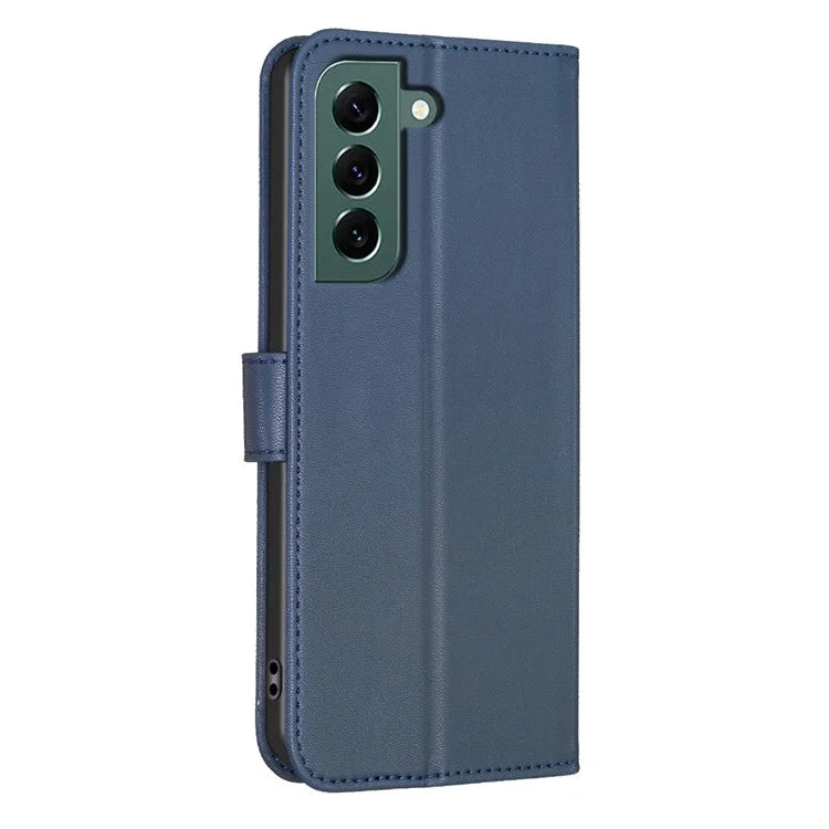 For Samsung Galaxy S22+ 5G Leather Case Clover Pattern Wallet Stand Phone Cover