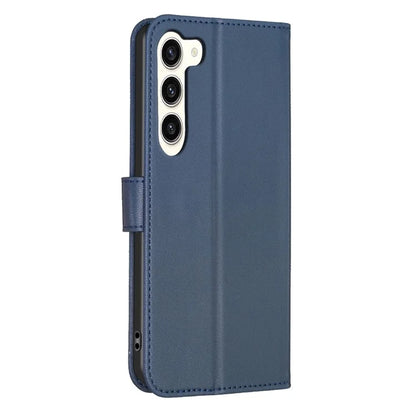 For Samsung Galaxy S24+ Leather Wallet Case Clover Pattern Magnetic Closure Phone Cover