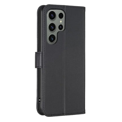 For Samsung Galaxy S23 Ultra Wallet Case Clover Pattern Flip PU Leather Phone Cover