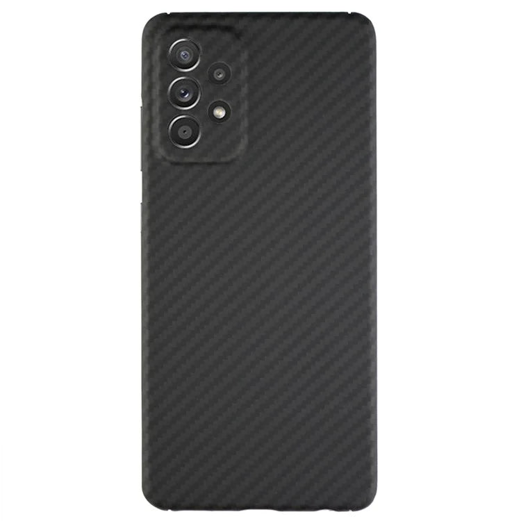 For Samsung Galaxy A73 5G Case Black 1500D Coarse Texture Phone Shell with Precise Cutout
