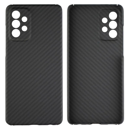 For Samsung Galaxy A73 5G Case Black 1500D Coarse Texture Phone Shell with Precise Cutout