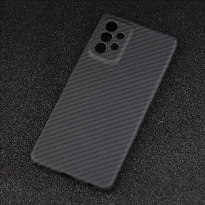 For Samsung Galaxy A73 5G Case Black 1500D Coarse Texture Phone Shell with Precise Cutout