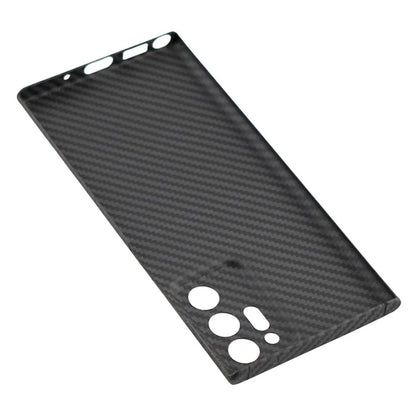 For Samsung Galaxy Note20 Ultra 5G / Note20 Ultra Case Black Aramid Fiber 1500D Coarse Texture Phone Cover