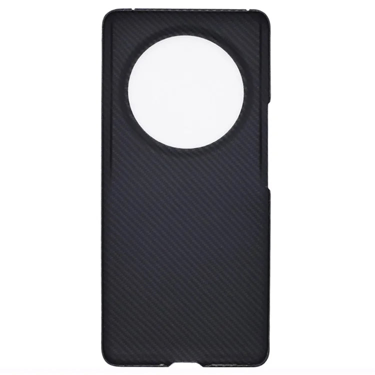For Xiaomi 13 Ultra Slim Case 600D Fine Textured Aramid Fiber Big Lens Cutouts Black Phone Cover