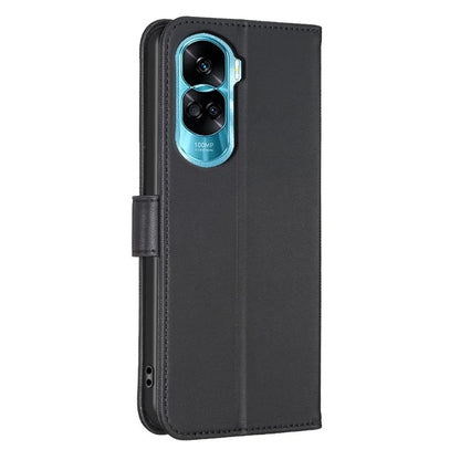 For Honor 90 Lite 5G / X50i 5G Case Leather Clover Pattern Mobile Phone Wallet Cover