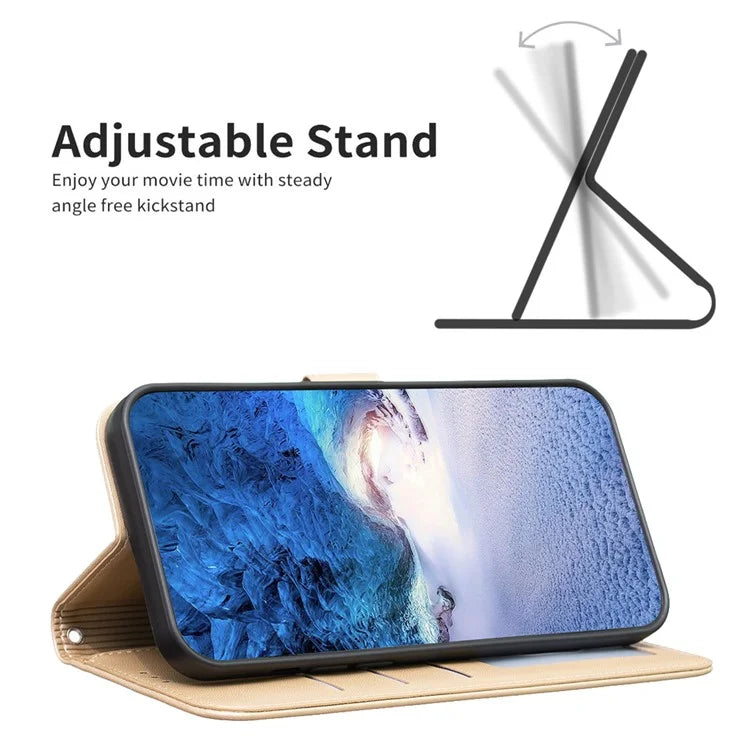 For Samsung Galaxy A05 4G Magnetic Case Clover PU Leather+TPU Protective Cover