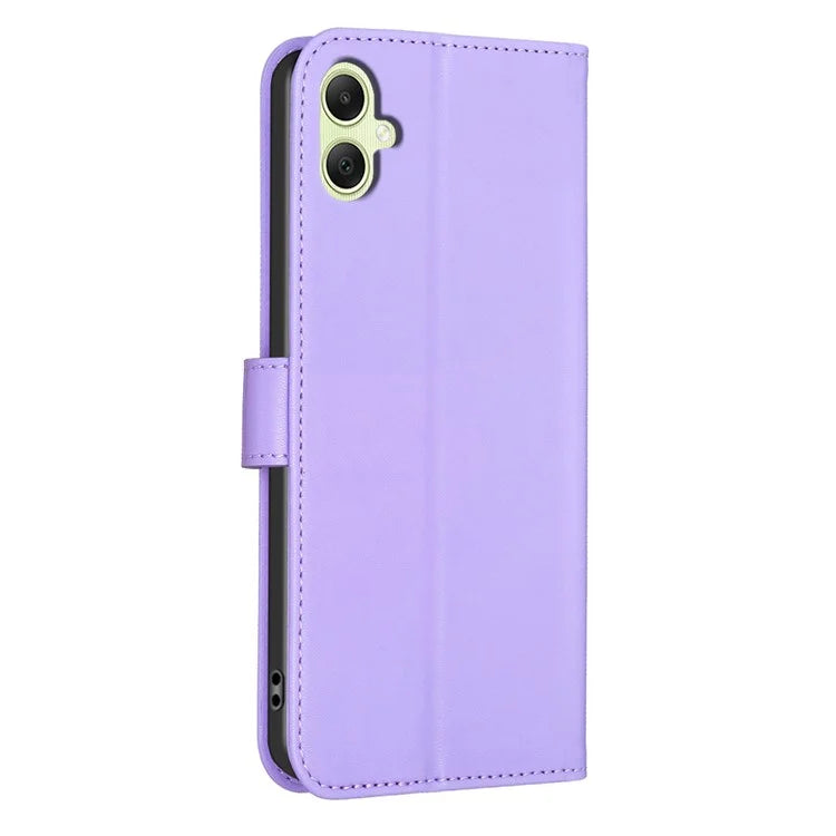 For Samsung Galaxy A05 4G Magnetic Case Clover PU Leather+TPU Protective Cover