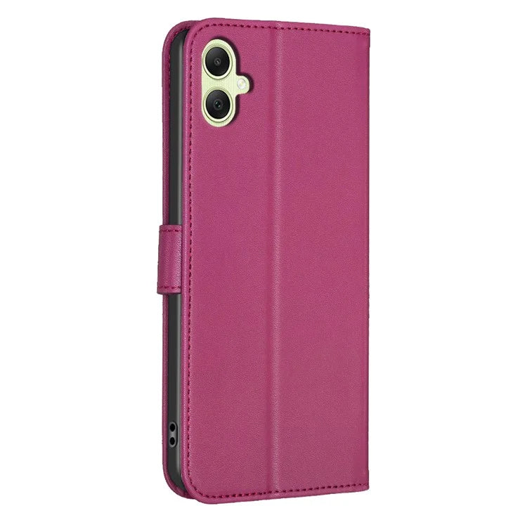 For Samsung Galaxy A05 4G Magnetic Case Clover PU Leather+TPU Protective Cover