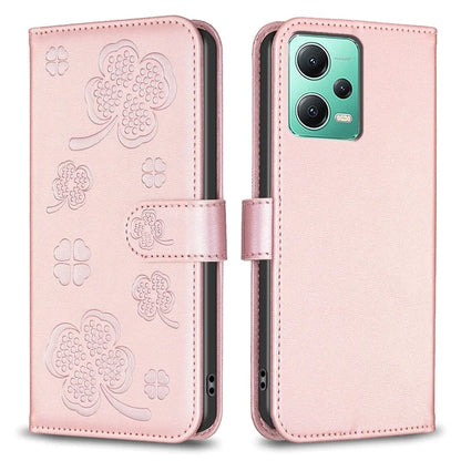 Cell Phone Case For Xiaomi Redmi Note 12 5G (China) / (India) / (Global) / Poco X5 5G Shell Clover Imprinted Cover